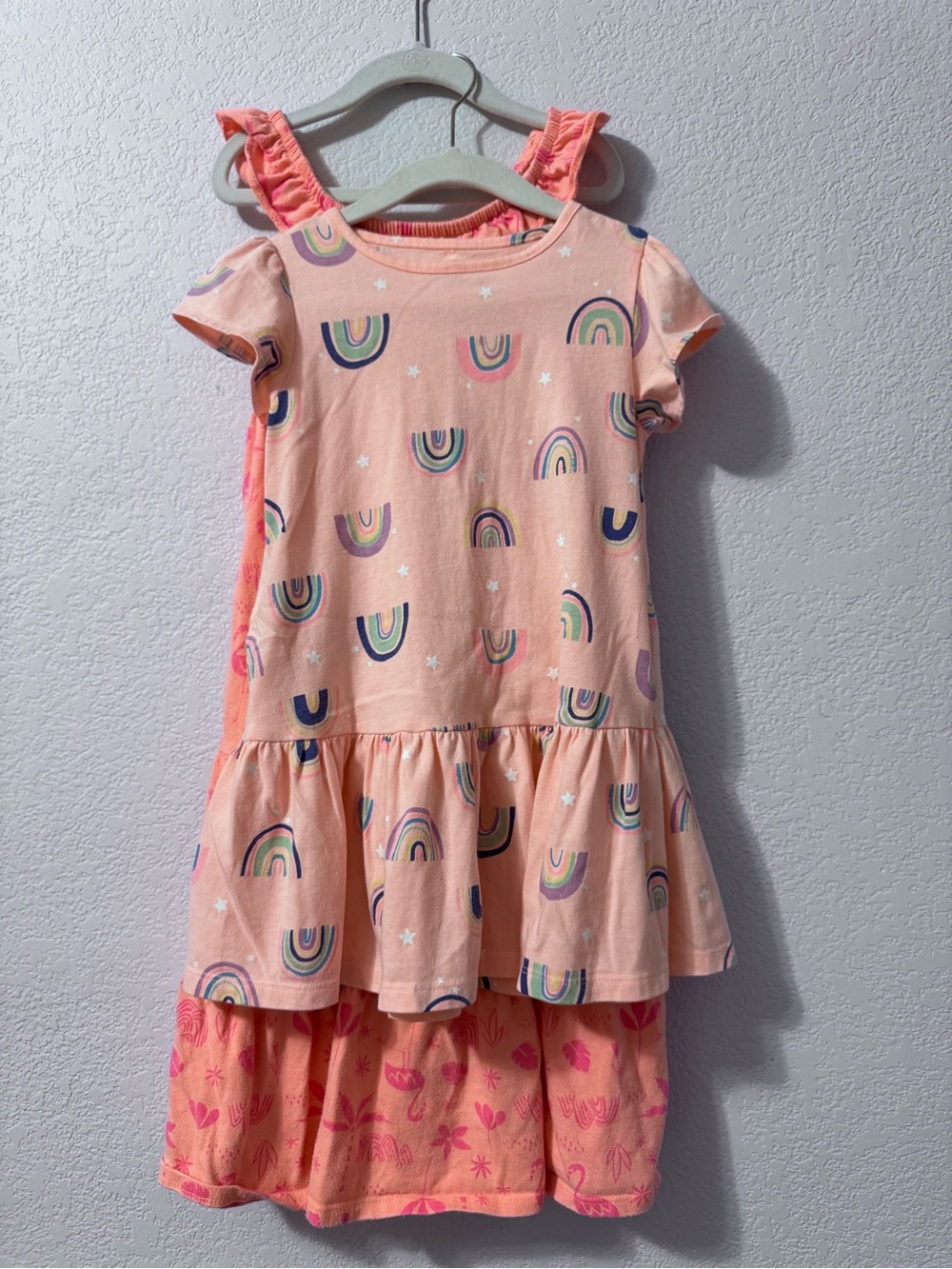 Girls Dress Bundle Size 4/5 & 4T – Wonder Nation + Cat & Jack (2 Dresses)